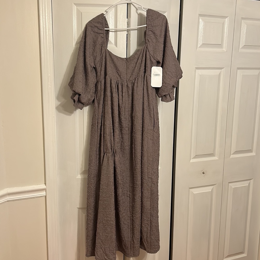 Elegant Mocha Maxi Dress - Sophisticated and Timeless 🤎